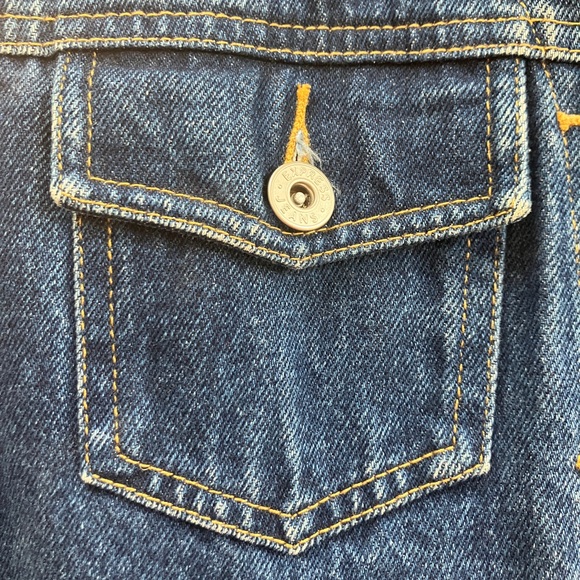 Express Jeans Denim Jacket Cropped Sz S Like New - Picture 3 of 10